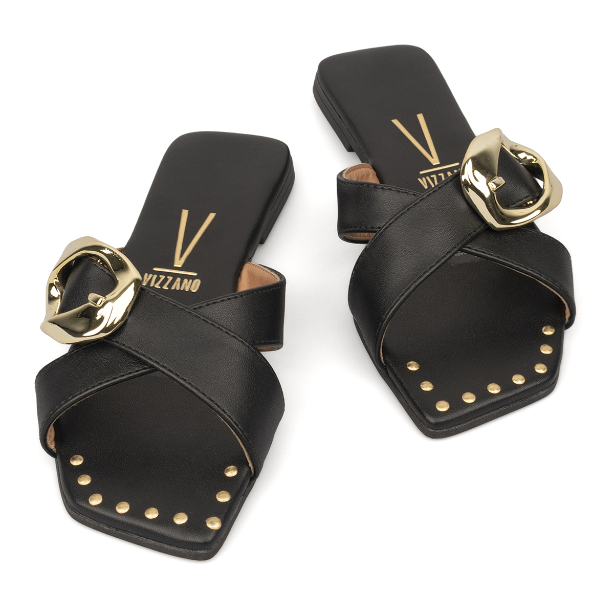 Chanclas Pelica Negro Vizzano 6