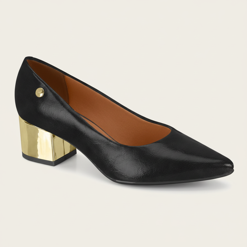 Tacones Napa Imperiale Negro Vizzano