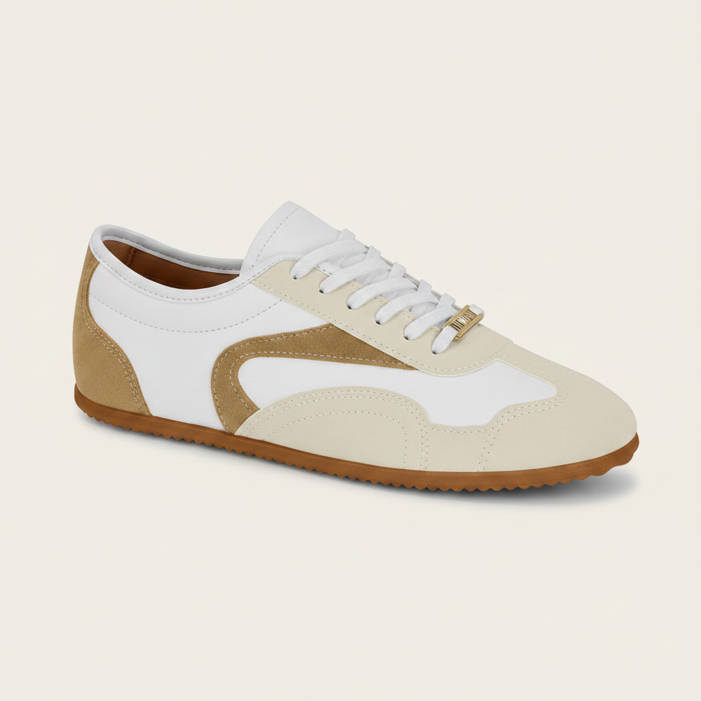 Tenis Blanco y Canela Vizzano 1490