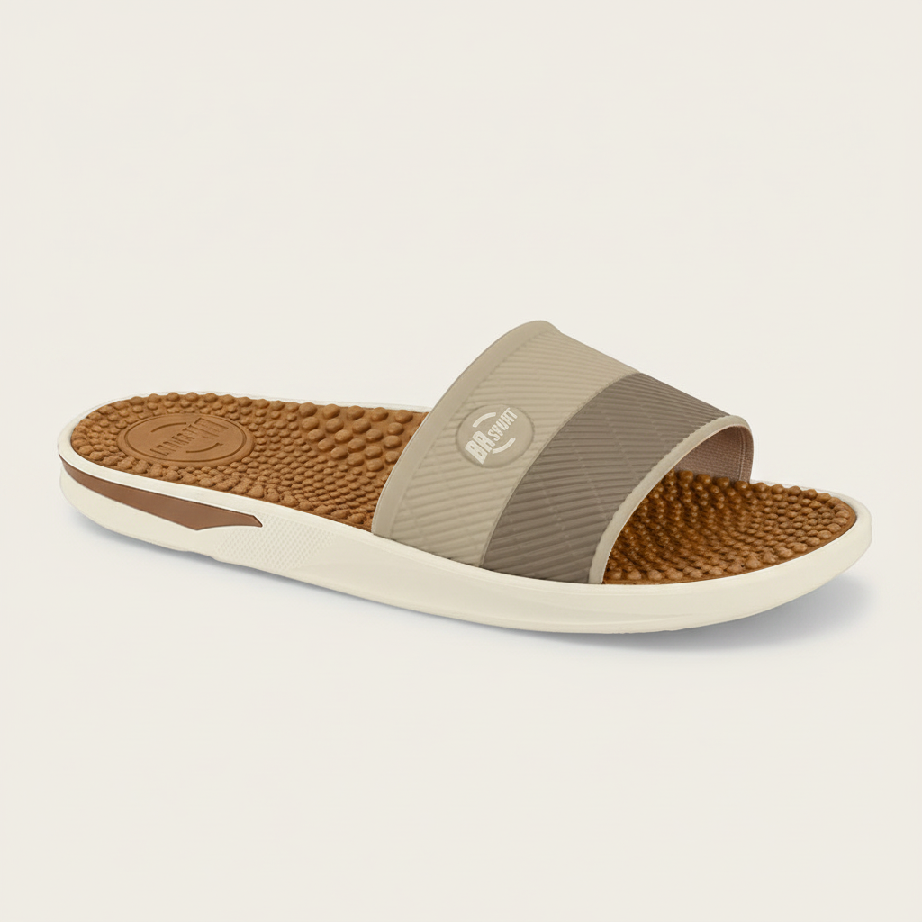 Sandalias Arena - Taupe - Blanco Hueso BR Sport 2254