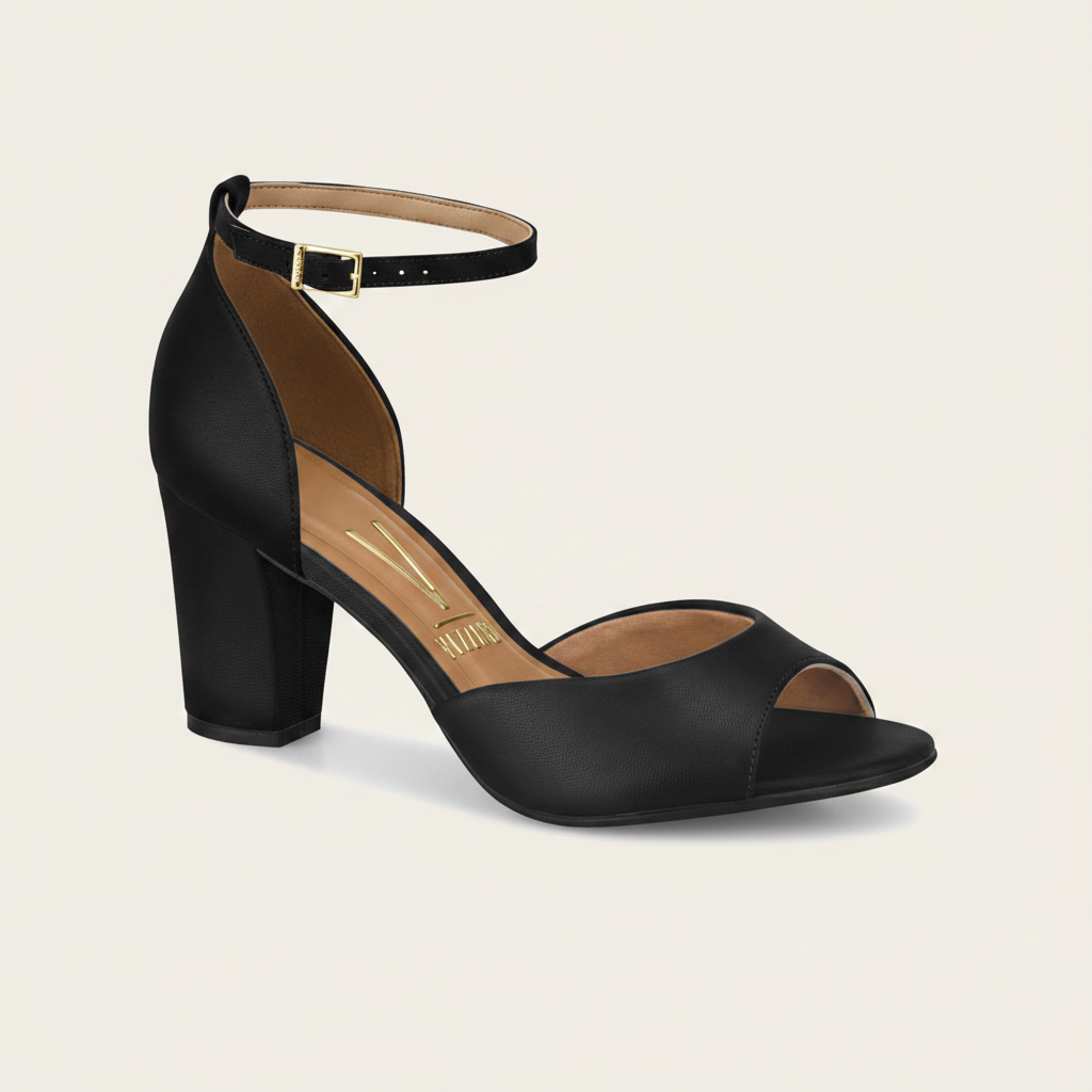 Tacones Negro Vizzano 6262