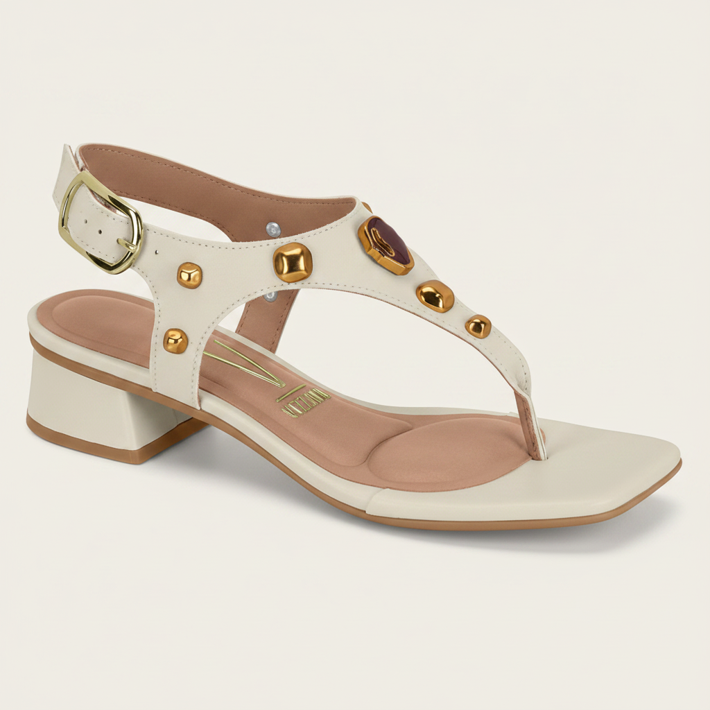 Sandalias Blanco Hueso Vizzano 6454