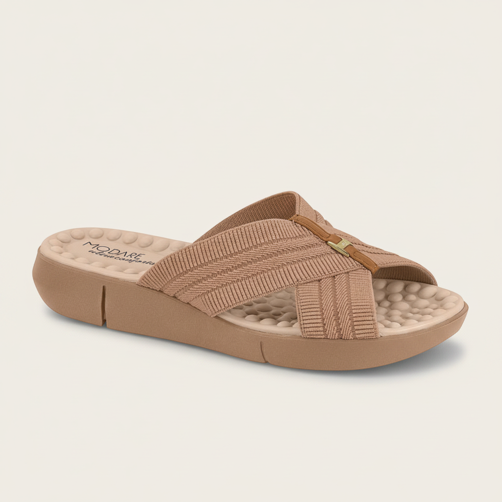 Sandalias Nude / Camel Modare 7142