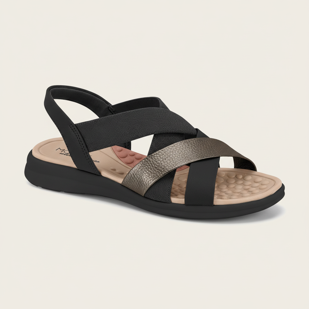 Sandalias Negro / Grafito Modare 7174