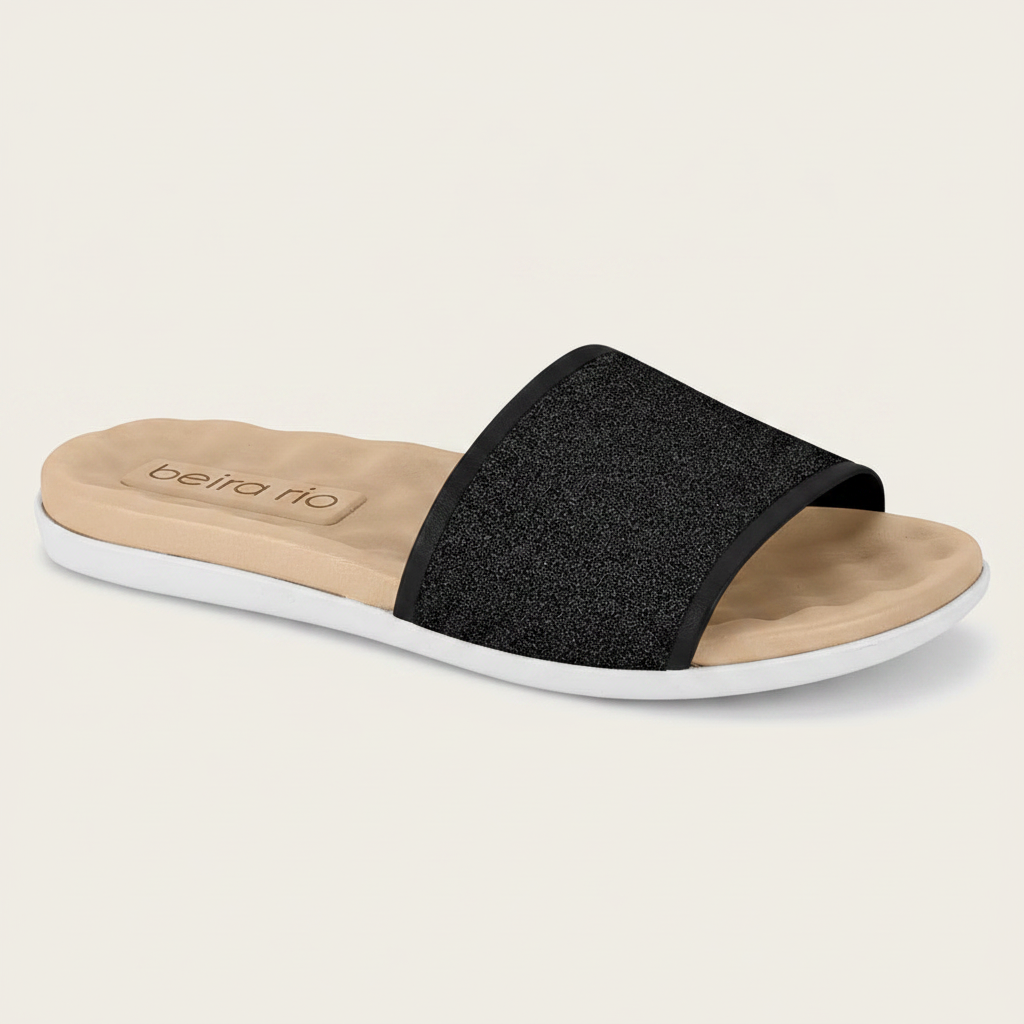 Chanclas Negro Beira Rio 8360