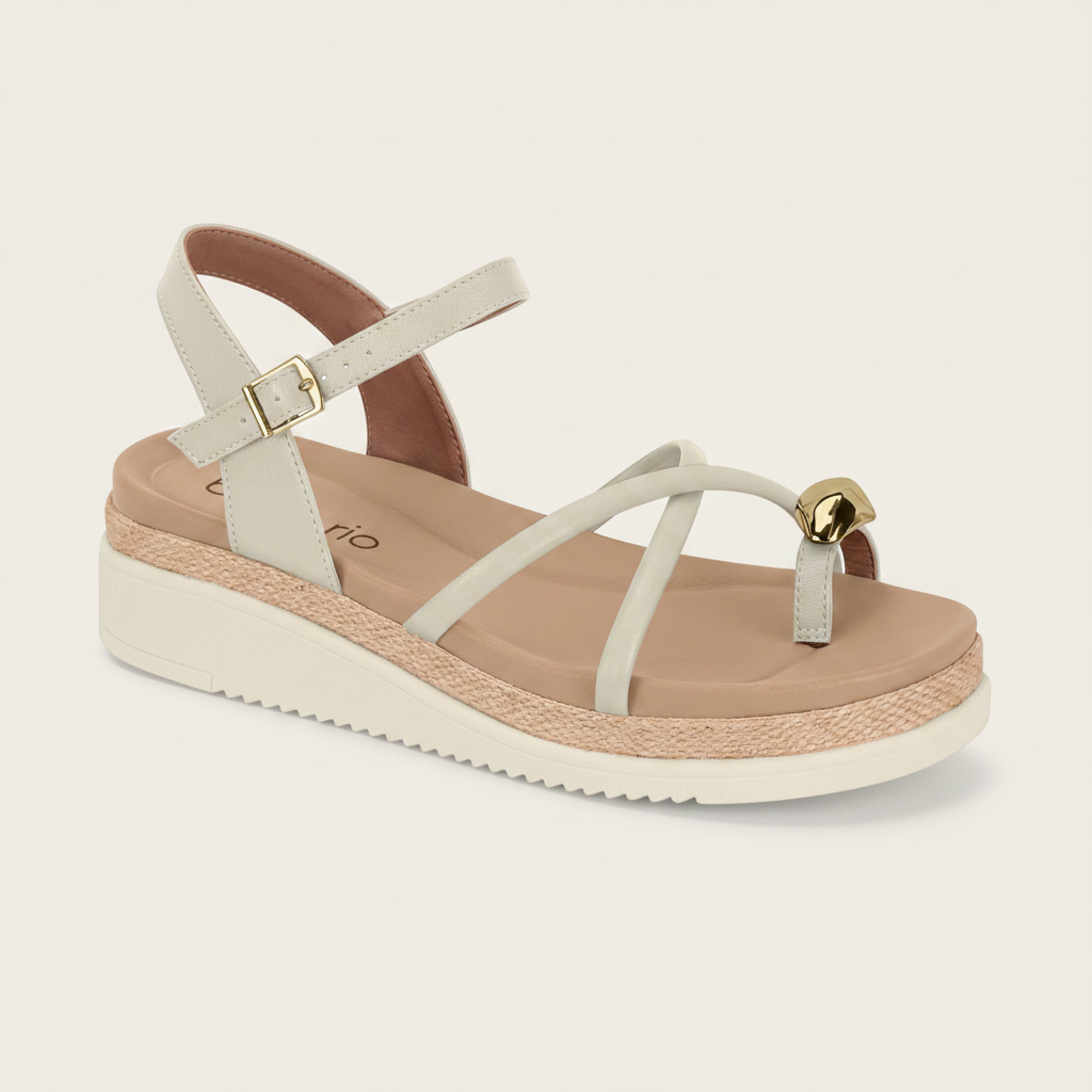 Sandalias Blanco Hueso Beira Rio 8575